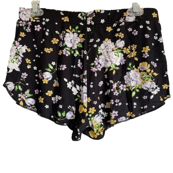 PLUSH X Revolve Ultrasoft Black Multi Floral Pajamas - Picture 7 of 14